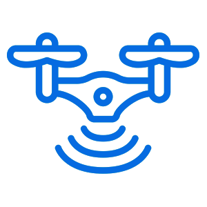 Drone in flight symbolizing adaptable operations
